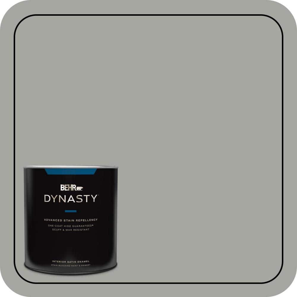 1 qt. #PPU24-18 Great Graphite Satin Enamel Interior Stain-Blocking Paint & Primer price history on PriceWatchPro