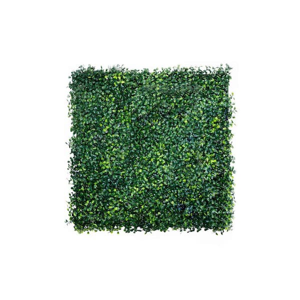 20-Piece 20 in. x 20 in. Plastic Privacy Fence Screen Green Mesh Fabric Panels for Garden Fence (Type#4)