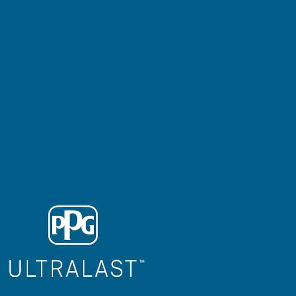 PPG UltraLast 1 qt. #PPG1157-7 Blue Flame Eggshell Interior Paint and Primer