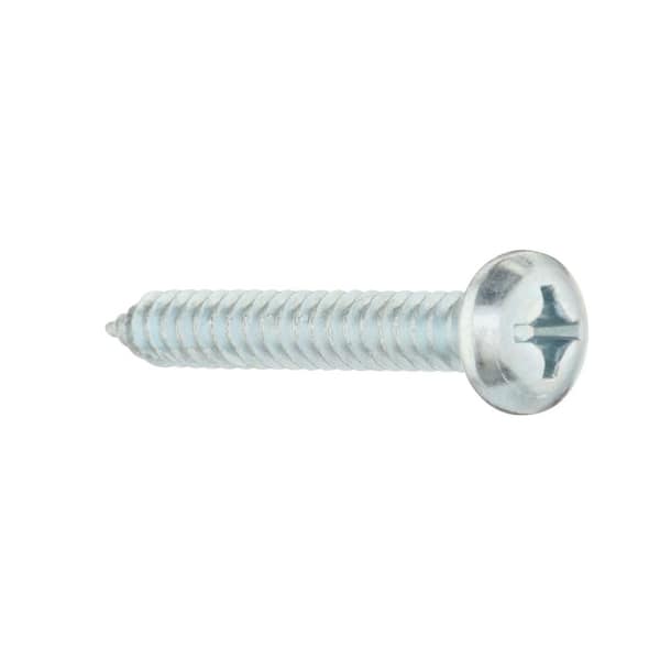 #10 x 1-3/4" Pan Head Sheet Metal Screws Stainless Steel Slotted Drive Qty 50 