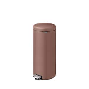 Brabantia NewIcon 8 Gal. (30 l) Satin Taupe Step-On Trash Can