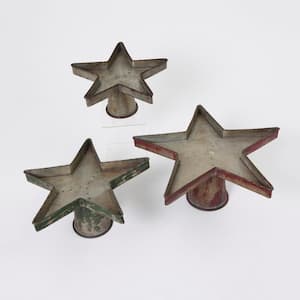 Metal Star Plant Stand (Set of 3)