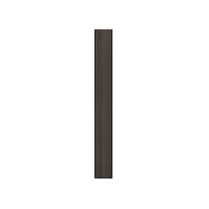 Valencia Series 2 in. W x 30 in. H x 0.75 in. D Plywood Cabinet Filler in Chateau Brown