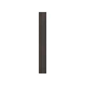Valencia Series 3 in. W x 36 in. H x 0.75 in. D Plywood Cabinet Filler in Chateau Brown