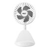  Comfort Zone CZPF401WT 4” Rechargeable Fan with Wireless  Charger - USB Chargeable Lithium Battery, Adjustable Tilt - Powerful &  Portable, Cooling & Charging, White : Electronics