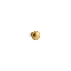 Malin By Studio McGee 1.125 in. Cabinet Knob in Vibrant Brushed Moderne Brass