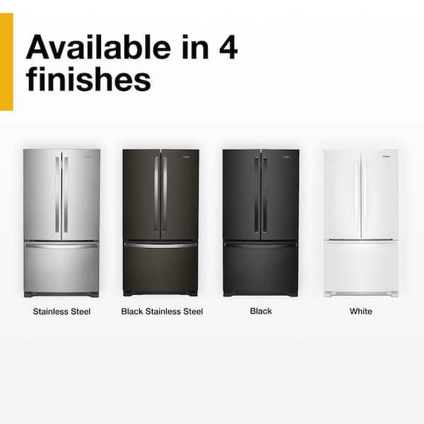 Whirlpool 35 in. 20 cu. ft. Counter Depth French Door Bottom Mount