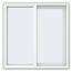 JELD-WEN 35.5 in. x 35.5 in. V-4500 Series White Vinyl Left-Handed ...