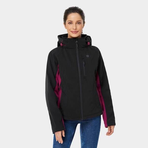 north face heated jacket womens