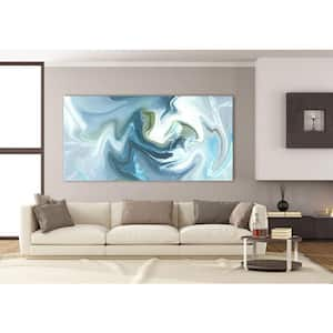 36 in. x 72 in. "Blue Lake" by PI Studio Wall Art