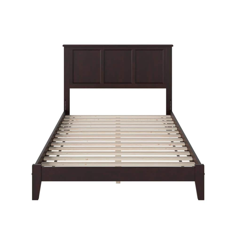 AFI Madison Espresso Full Solid Wood Frame Low Profile Platform Bed ...