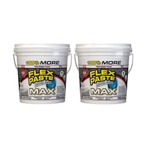 Flex Paste MAX 12 lb. White All Purpose Strong Flexible Watertight Multipurpose Sealant (2-Pack)