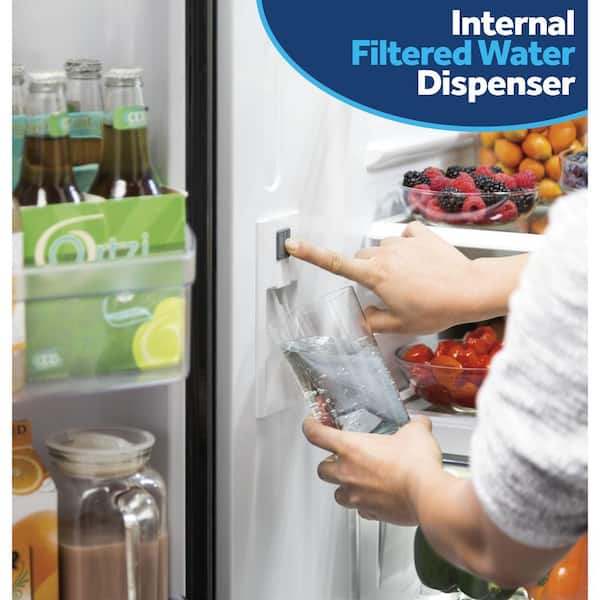 GE 24.7 cu. ft. French Door Refrigerator in White, ENERGY STAR