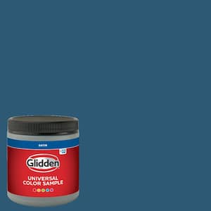 Glidden Premium 1 gal. PPG1156-6 Mountain Lake Satin Interior Latex ...