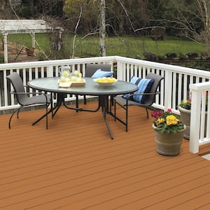 5 gal. #SC-140 Bright Tamra Solid Color Waterproofing Exterior Wood Stain and Sealer