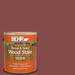 1 gal. #PPU2-18 Spice Solid Color House and Fence Exterior Wood Stain