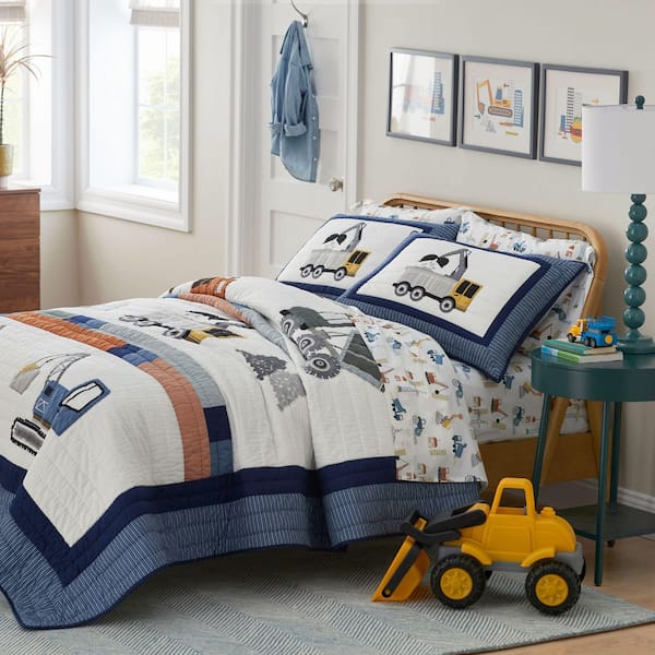 The Company Store Company Kids White Multi City Builders Organic