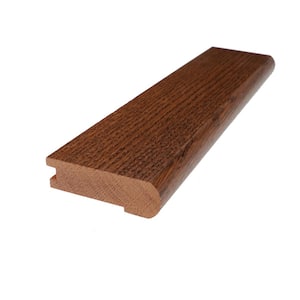 Arabica 0.75 in. Thick x 2.78 in. Wide x 78 in. Length High Gloss Hardwood Stair Nose