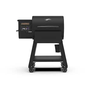 800 Black Label Pellet Grill with WiFi Control in Black