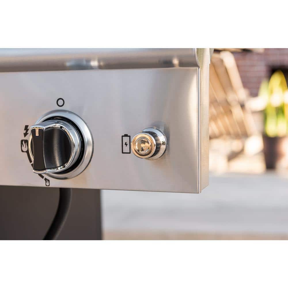 Nexgrill Stainless Steel 5-Burner Propane Grill with Side Burner