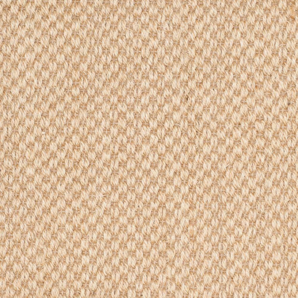 Hand-Knotted Maize & Black Seagrass 2'6" x 4' Area Rug