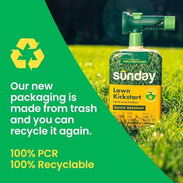 FLEUR STORE ハット　SUNDAYS BEST NO ROLL SUNDAY Lawn Kickstart 43 fl oz. 5000 sq. ft. Liquid Lawn