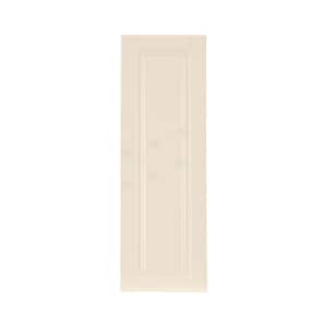 Oxford Creamy White Decorative Door Panel 12-in. W x 42-in H x 0.75-in D