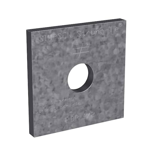 Simpson Strong-Tie LBP 2 in. x 2 in. ZMAX Galvanized Bearing Plate 