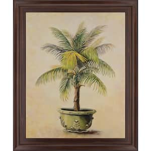 28 in. x 34 in. "Potted Palm I Framed Print Wall Art