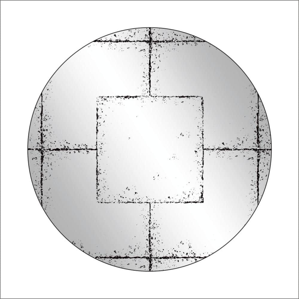 Avex 36 in. W x 36 in. H Round Frameless Wall Decorative Mirror price history on PriceWatchPro