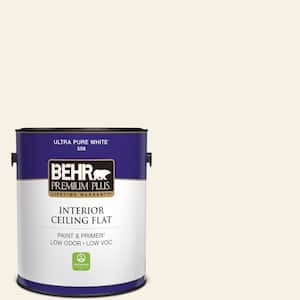 1 gal. #BWC-01 Simply White Ceiling Flat Interior Paint