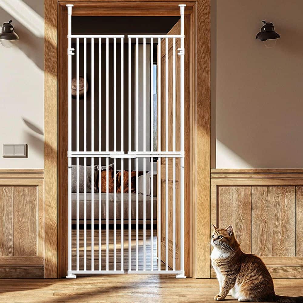 Yitahome Extra Tall Dog Gates Indoor Stair Gate Extra Wide Tall Doggie  Gates BOZTIY Extra Tall Pet Gate, image size:1000x1000