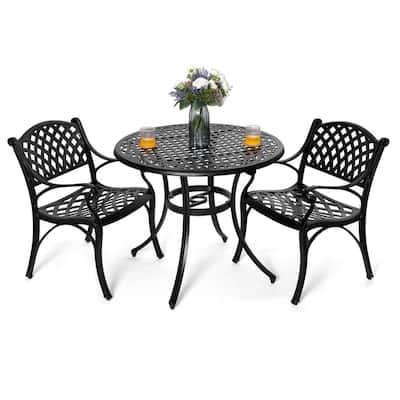 Round Nuu Garden Patio Dining Sets, Outdoor Furniture Round Table Sets