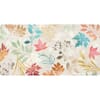 StyleWell Flower Swirl 20 in. x 36 in. Tapestry Foam Indoor