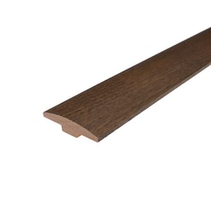 Hopper 0.28 in. Thick x 2 in. Wide x 78 in. Length Wood T-Molding