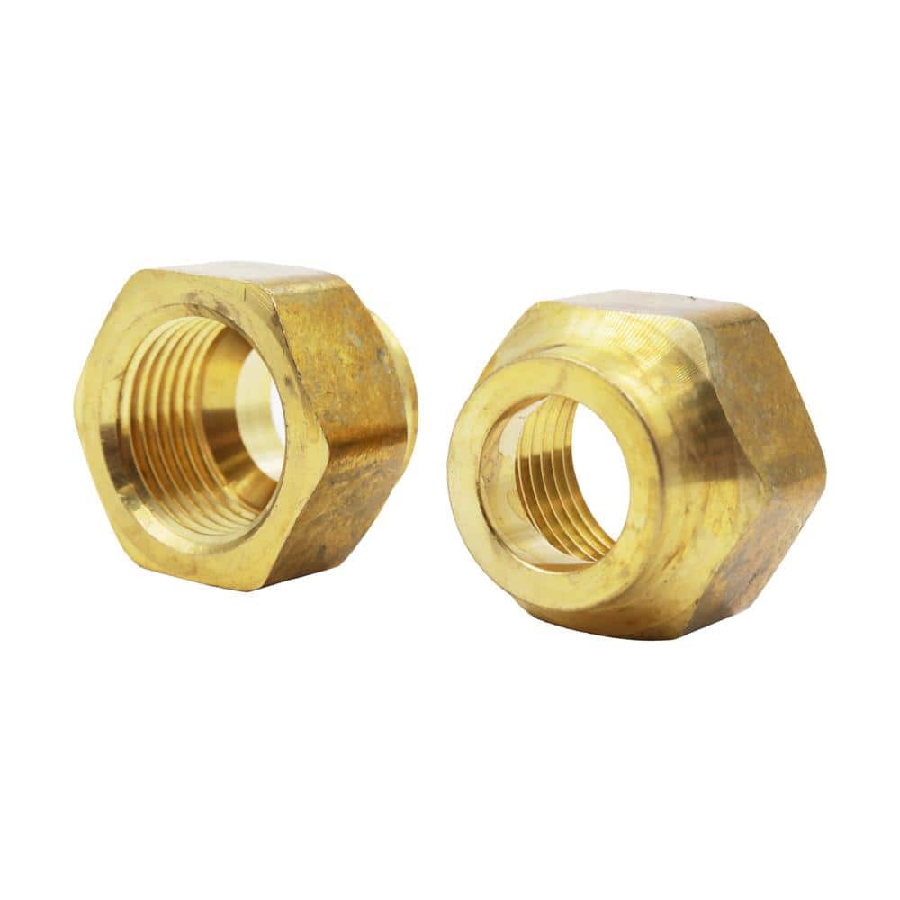1/2 in. Forged Flare Brass Nut Fitting (2-Pack) price history on PriceWatchPro