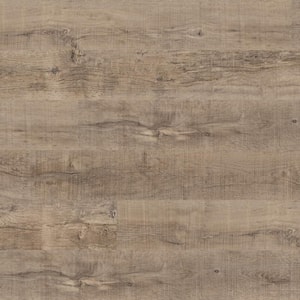 7 in. W x 42 in. L Rancho Oak Brown Click Lock Rigid Core Luxury Vinyl Plank Flooring (873.32 sq. ft./28-cases/pallet)