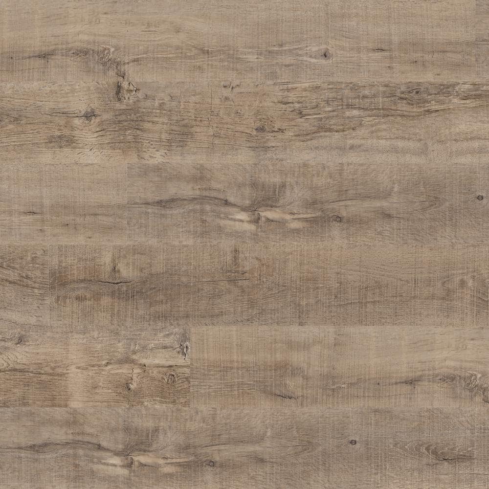 A&A Surfaces Rustic Pecan 12 MIL x 7 in. x 48 in. Waterproof Click Lock Luxury Vinyl Plank Flooring (1307.35 sq. ft./pallet)