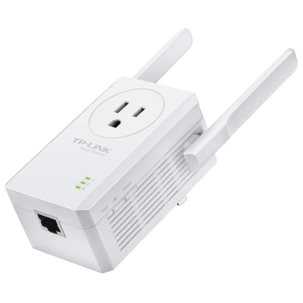 TP-LINK N300 Universal Wi-Fi Range Extender with Outlet Passthrough