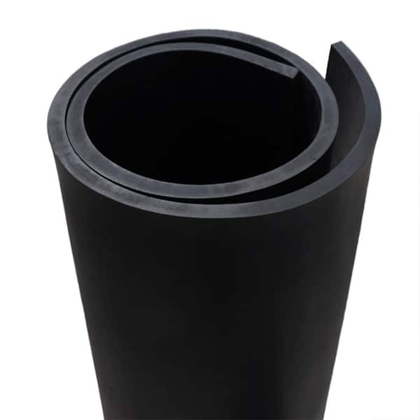EPDM - 70A - 1/2 in. x 36 in. x 180 in. - Commercial Grade Rubber Sheets