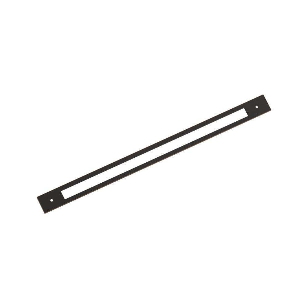 Medora 18 in. (457 mm) Center-to-Center Rectangle Oil-Rubbed Bronze Pull Cabinet Backplate price history on PriceWatchPro