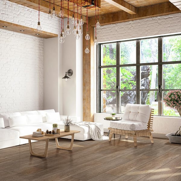 Alton Tinslee 7.7 in W x 48 in. L Waterproof Hybrid Rigid Core Flooring (17.96 sq. ft. / case)