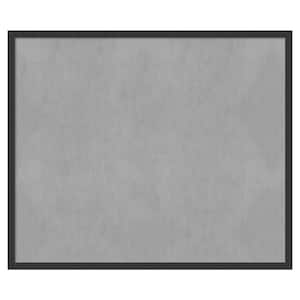 Mezzanotte Black 50 in. x 42 in. Framed Magnetic Board