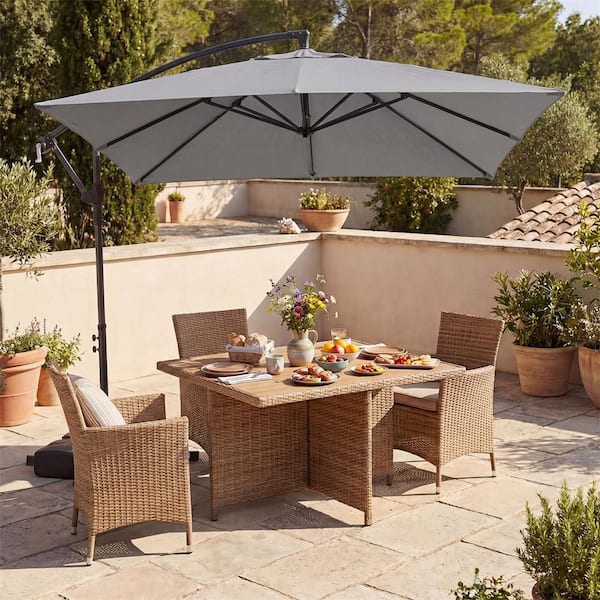 kettler loft patio umbrella Meteo, Outdoor Aluminium by Kettal Stay comfortably shaded with the 9 Auto Crank lift system - 8