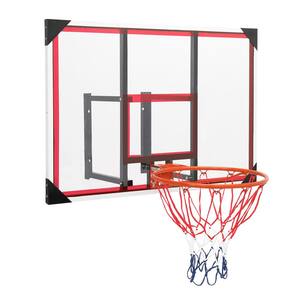 44 in. Basketball Board Hoop, for Standard No.7 Balls, Outdoor/Indoor Install