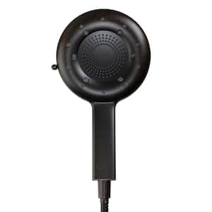 Nebia Corre 4-Spray Patterns with 1.5 GPM 6.5 in. Wall Mount Fixed and Handheld Shower Head in Oil Rubbed Bronze