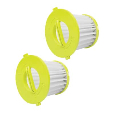 RYOBI Hand Vacuum Replacement HEPA Filters (2-Pack) Hand Vacuum Replacement HEPA Filters (2-Pack)