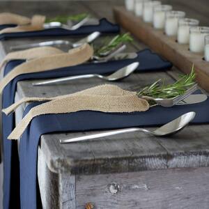 La Classica 21 in. W x 21 in. L in Indigo Solid Color Napkins (Set of 4)