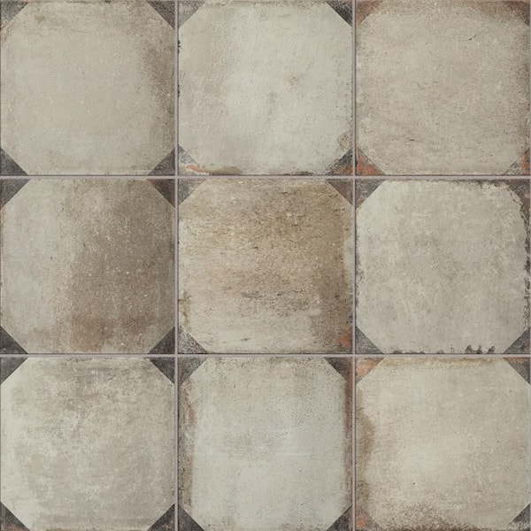 D'Anticatto Decor Trapani 8-3/4 in. x 8-3/4 in. Porcelain Floor and Wall Tile (11.0 sq. ft./Case)
