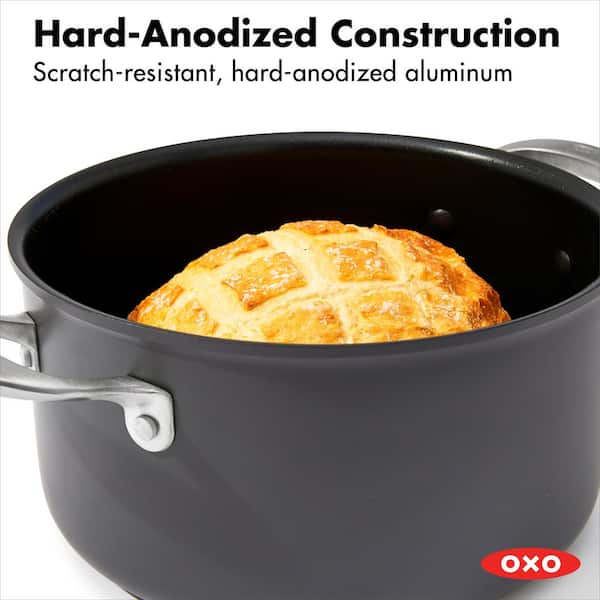 OXO Good Grips Hard Anodized Pro Nonstick 12-Piece Cookware Set - Winestuff